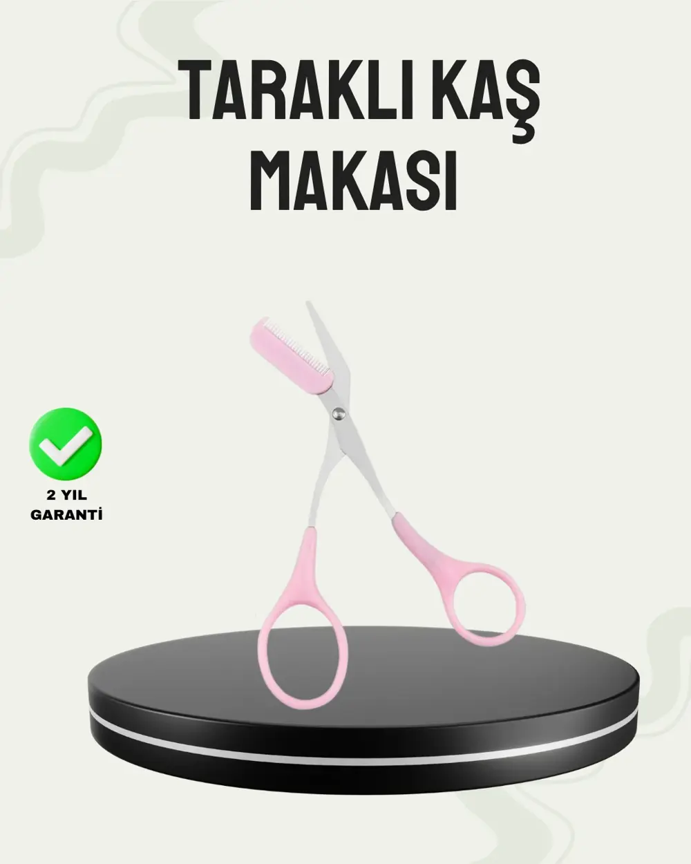 Mini Taraklı Kaş Düzeltici – Hassas Şekillendirme ve Taşınabilir