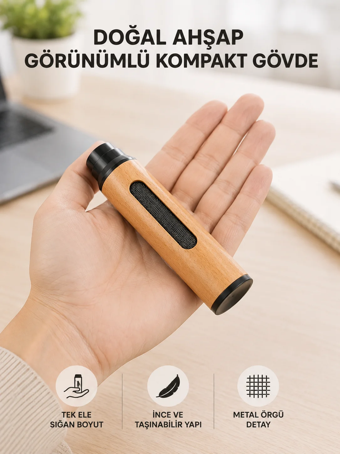 Mini Taşınabilir Küllük 3 Farklı Uç Seçenekli Ahşap Görünümlü Pratik Kullanım Fiyatı, Yorumları ve Özellikleri