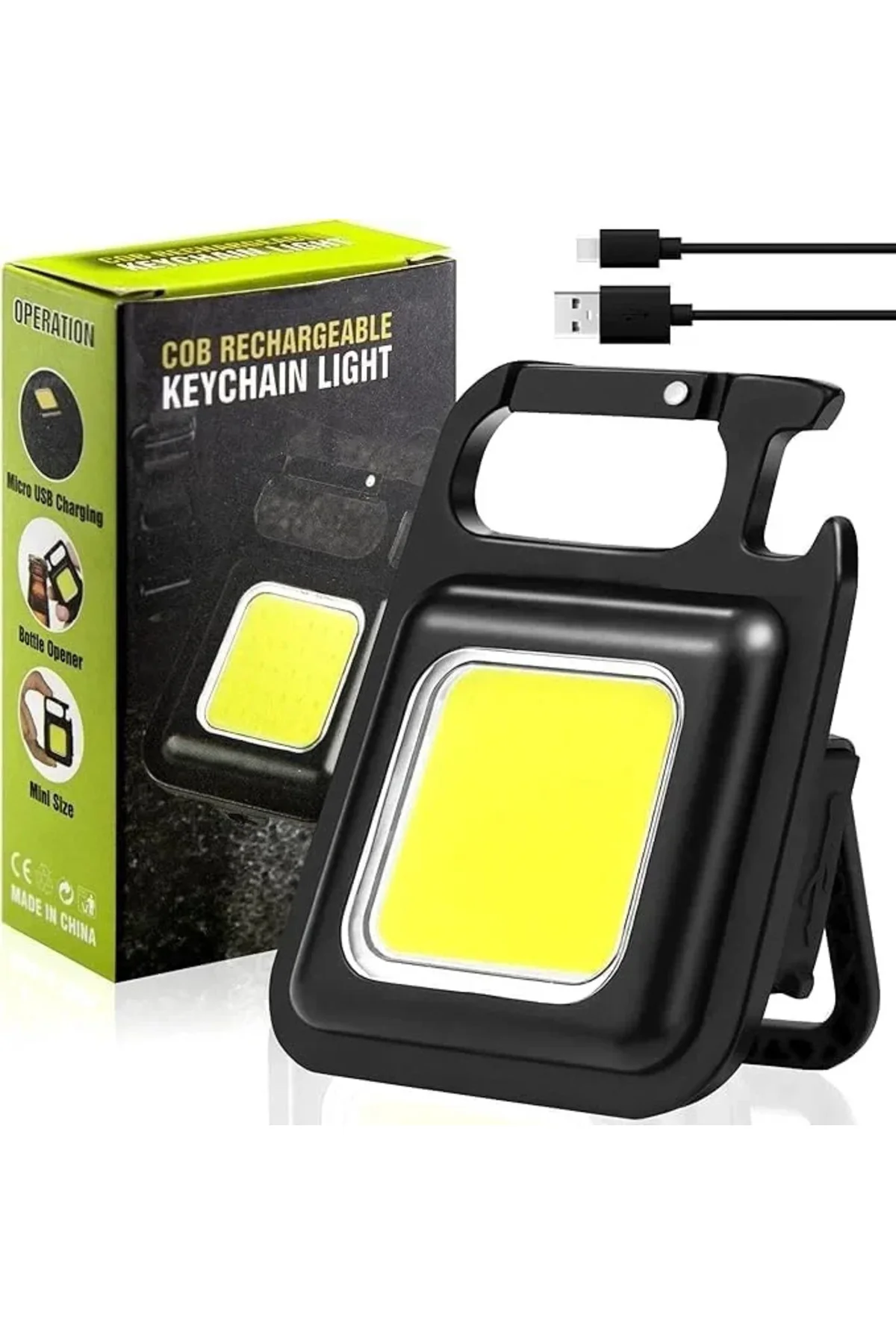 Mini Taşınabilir Led Çok Fonksiyonlu Fener Mini Taşınabilir Led Çok Fonksiyonlu Fener