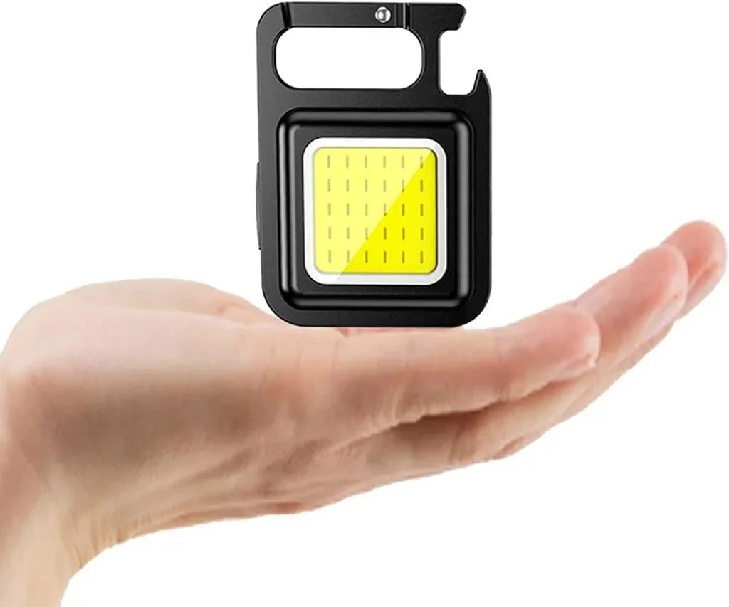 Mini Taşınabilir Led Çok Fonksiyonlu Fener Çok Renkli