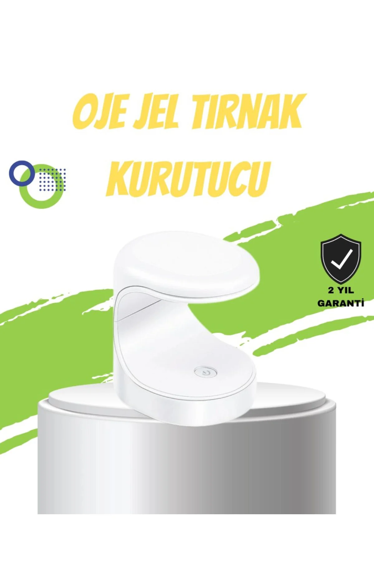 Mini Tırnak Kurutucu – Hızlı Kurutma İçin Uvled Işık Teknolojisi