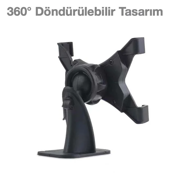 Mini Torpido Üstü Manyetik Telefon Tutucu - 360° Dönüş 6.7'' Uyumlu