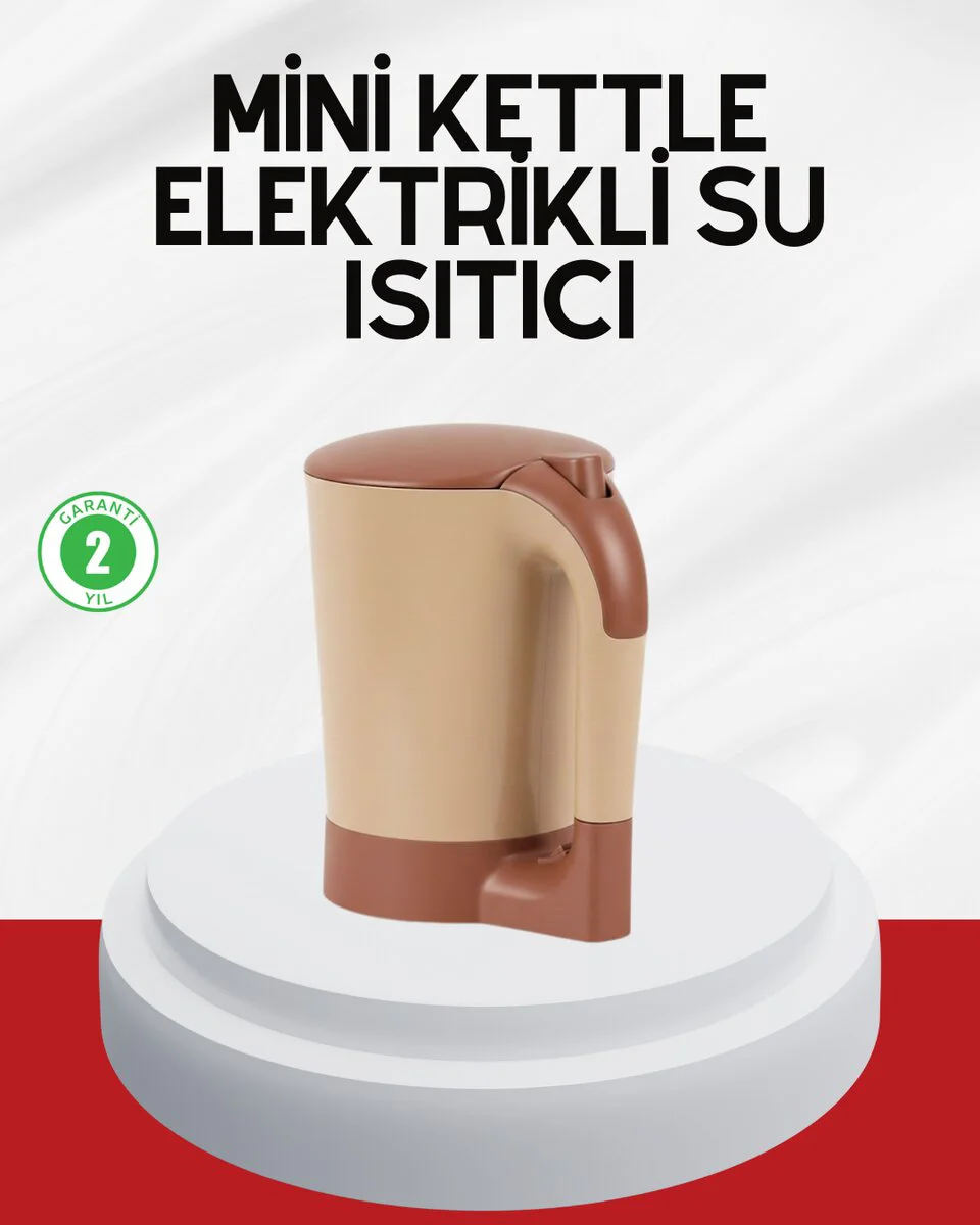 Mini Türk Kahvesi Makinesi Kettle Fonksiyonlu - Elektrikli Kahve Demleme