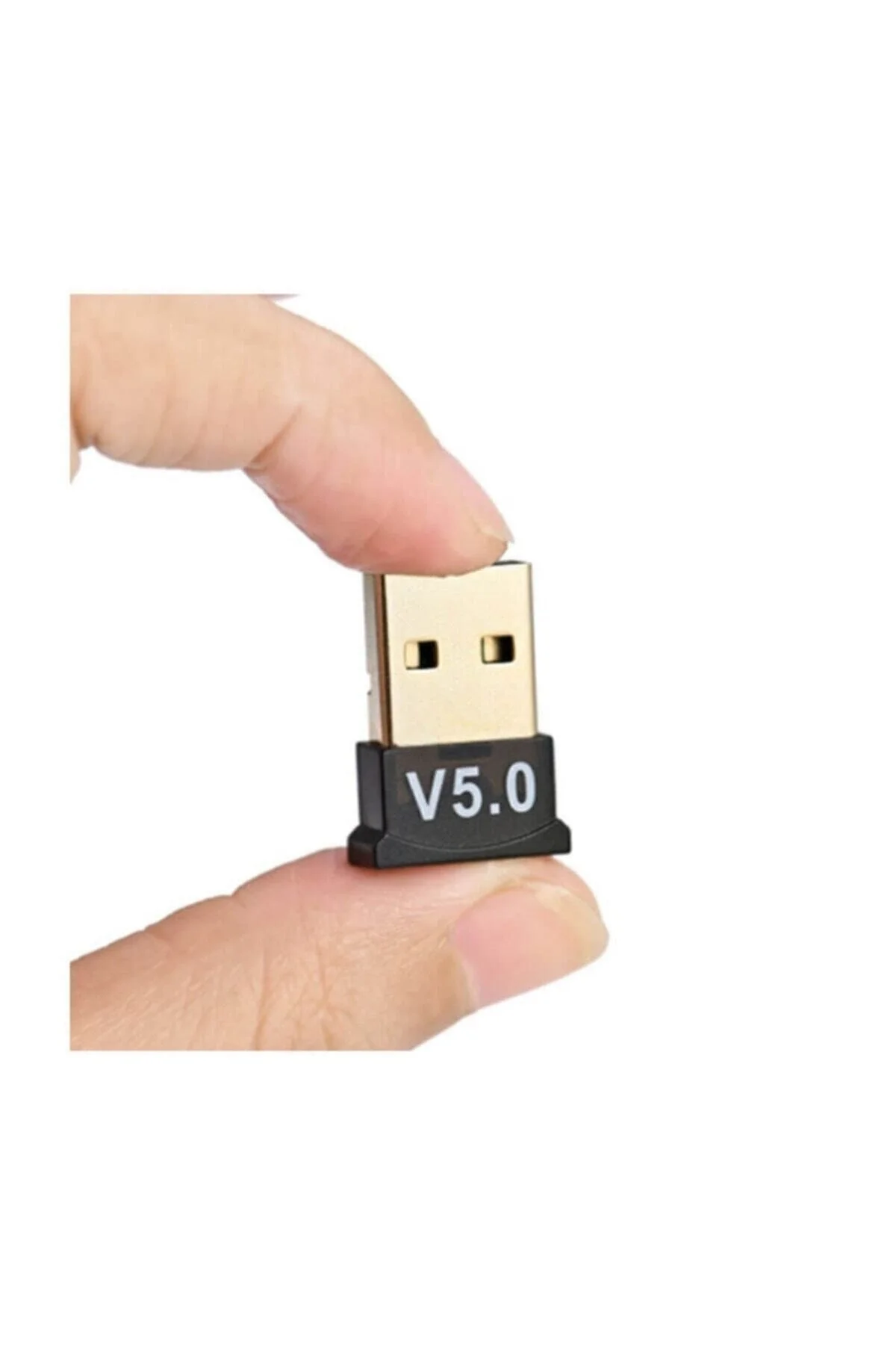 Mini USB Bluetooth adaptör, USB 3.0 bağlantı, Bluetooth destekli, turkuaz renk, 2 yıl garantili