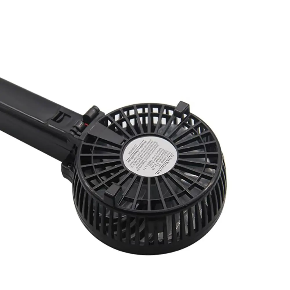 Mini USB Katlanır Taşınabilir El Fanı Siyah (4741)