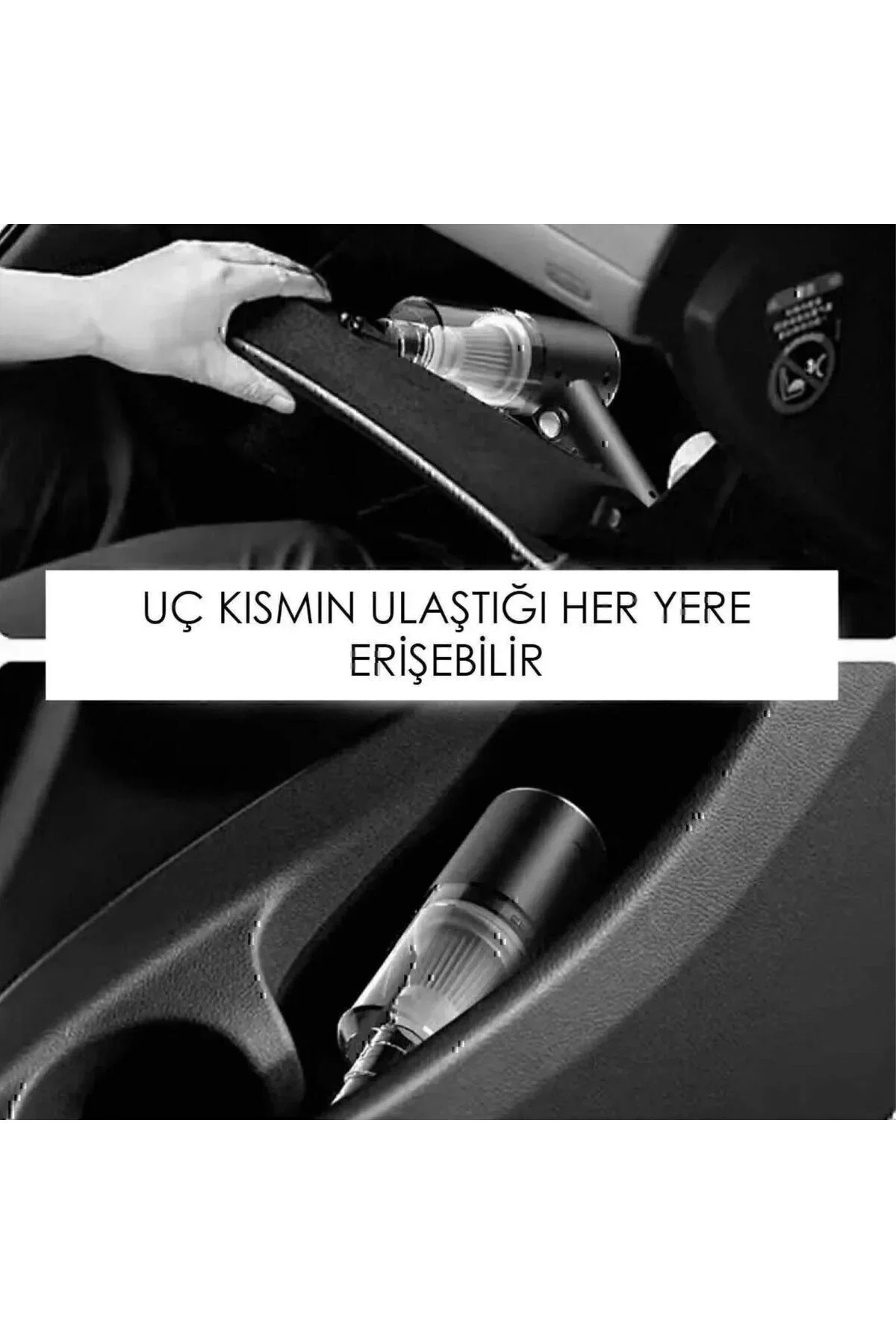 Mini Vakumlu Araç Süpürgesi El Süpürgesi Şarjlı Çok Fonksiyonlu Revo-9985 Uyumlu Fiyatı, Yorumları ve Özellikleri