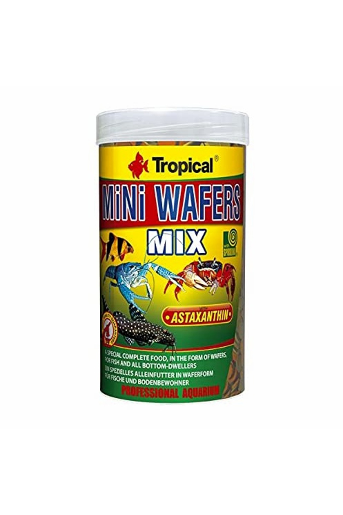 Mini Wafers Mix 90gr - Vatoz ve Çöpçü Balığı Yemi