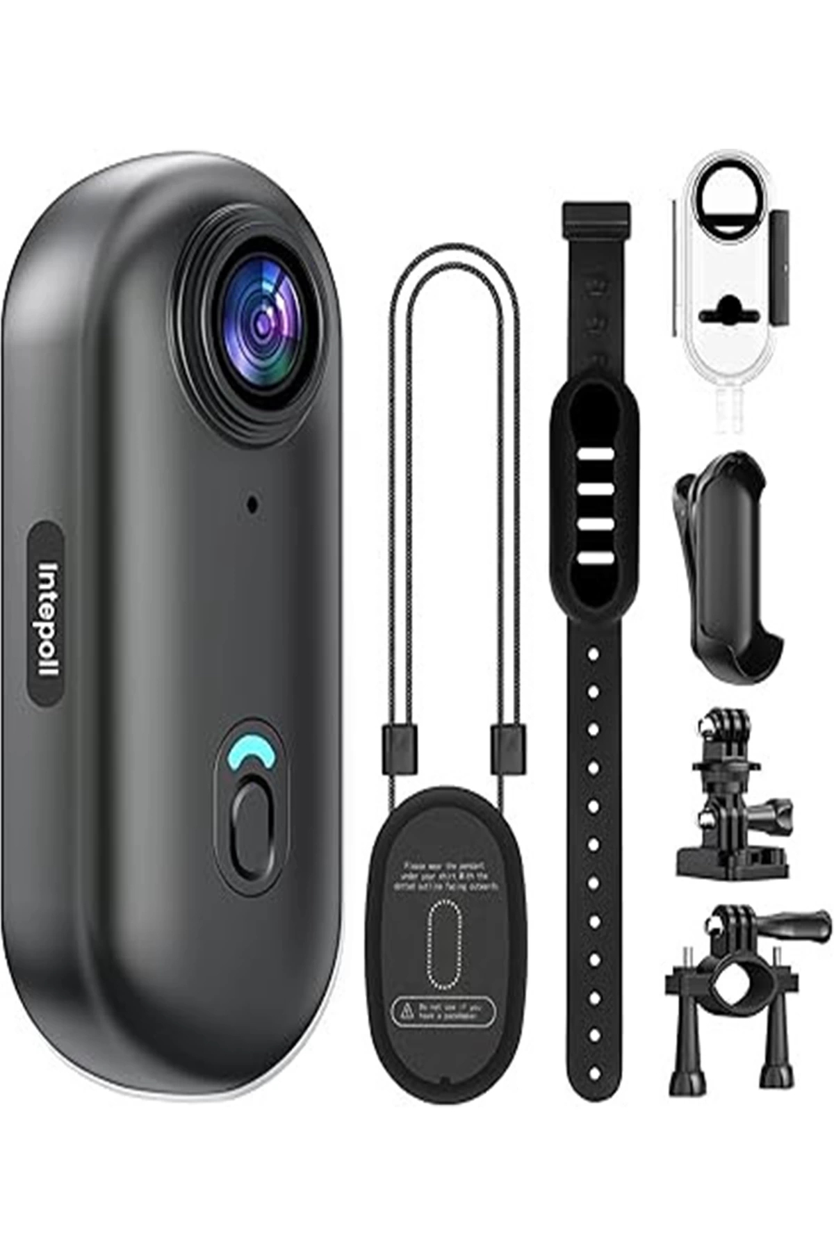 Butik Mini Wıfı Aksiyon Kamerası 1080P Taşınabilir Vücut Kamerası Giyil