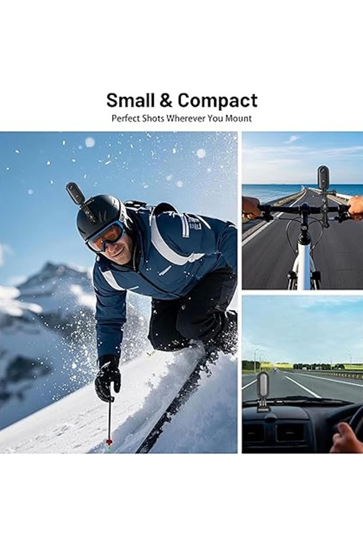 Butik Mini Wıfı Aksiyon Kamerası 1080P Taşınabilir Vücut Kamerası Giyil