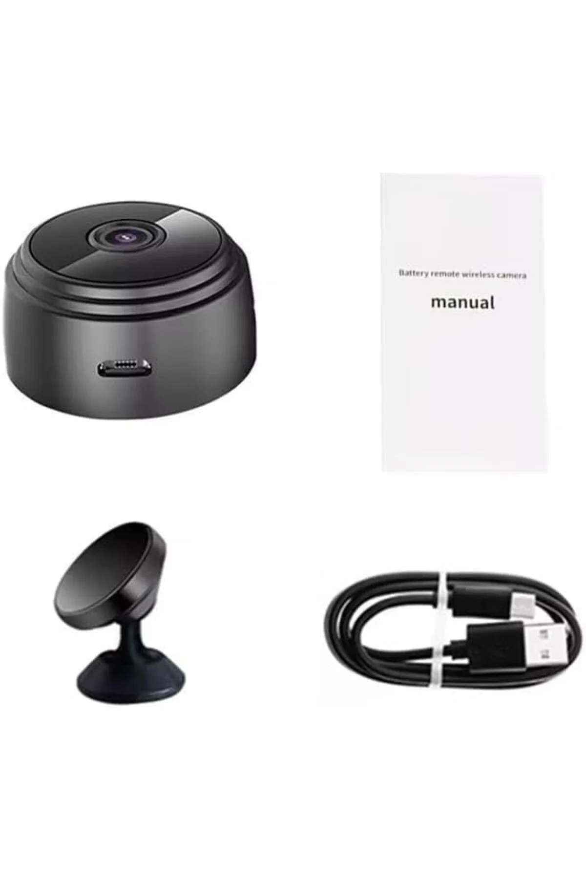 Mini Wifi Camera 1080 Gece Görüşlü Hareket Sensörlü Kablosuz Bebe