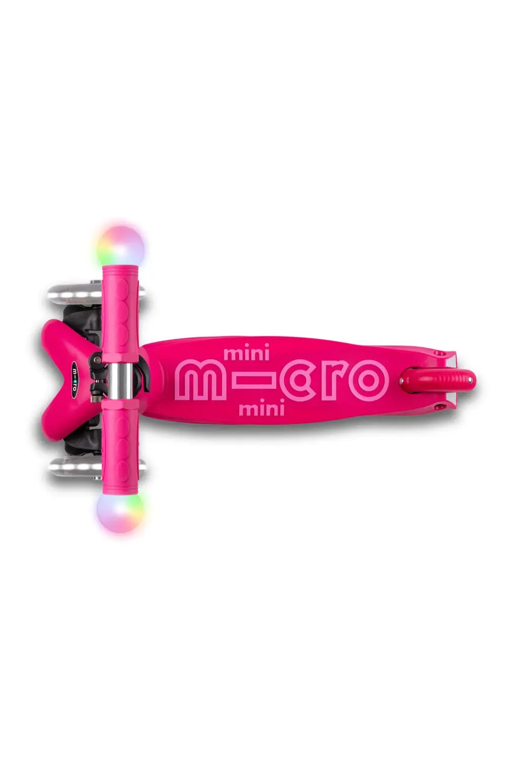 Mini2Grow Deluxe Magic LED Pink 3 Tekerlekli Scooter