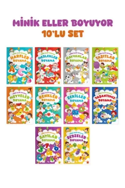 Minik Eller Boyuyor – 10 Kitaplık Set (Örnek Resimli) Fiyatı, Yorumları ve Özellikleri