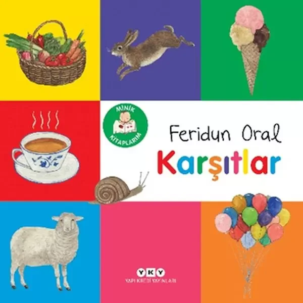 Minik Eller Yapıştır Ve Boya - Yeşil Kitap