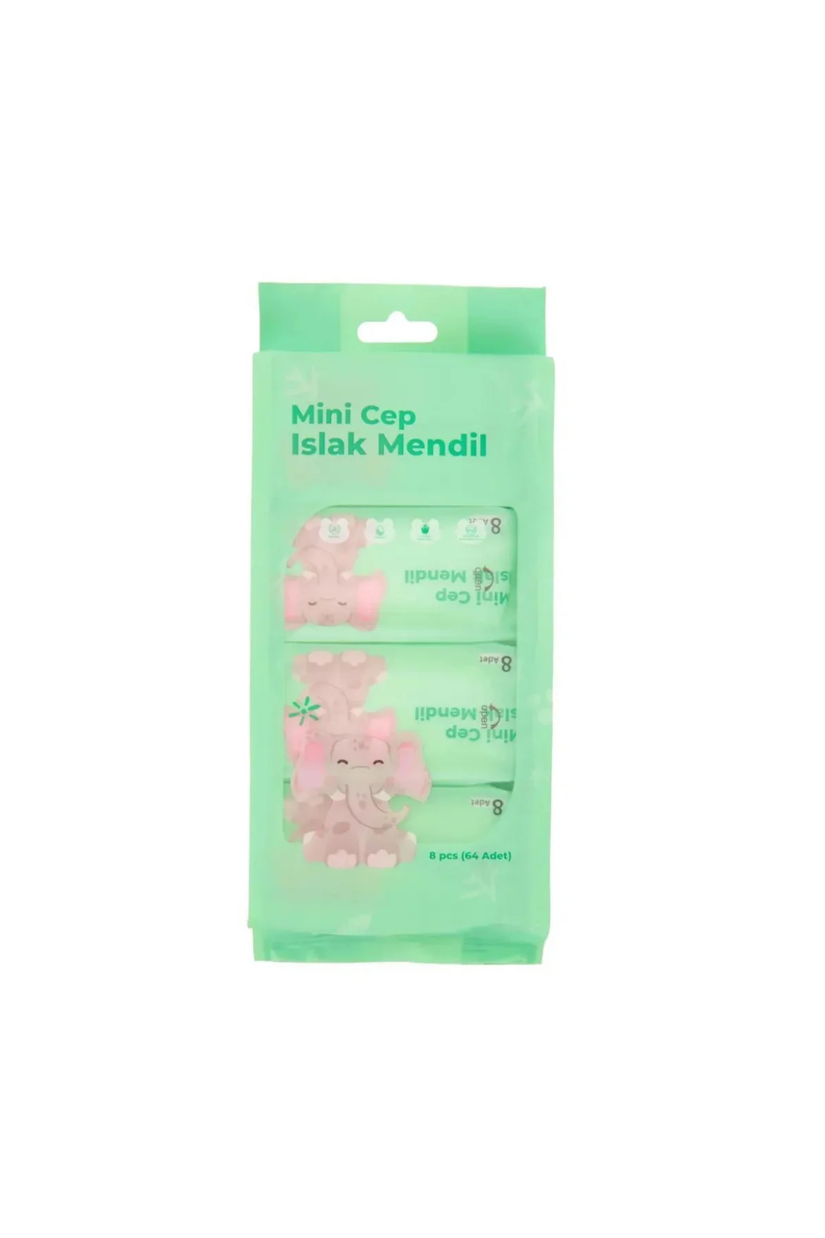 Minik Islak Cep Mendili 8 Li 4 Paket (Tüm Renkler) Fiyatı, Yorumları ve Özellikleri