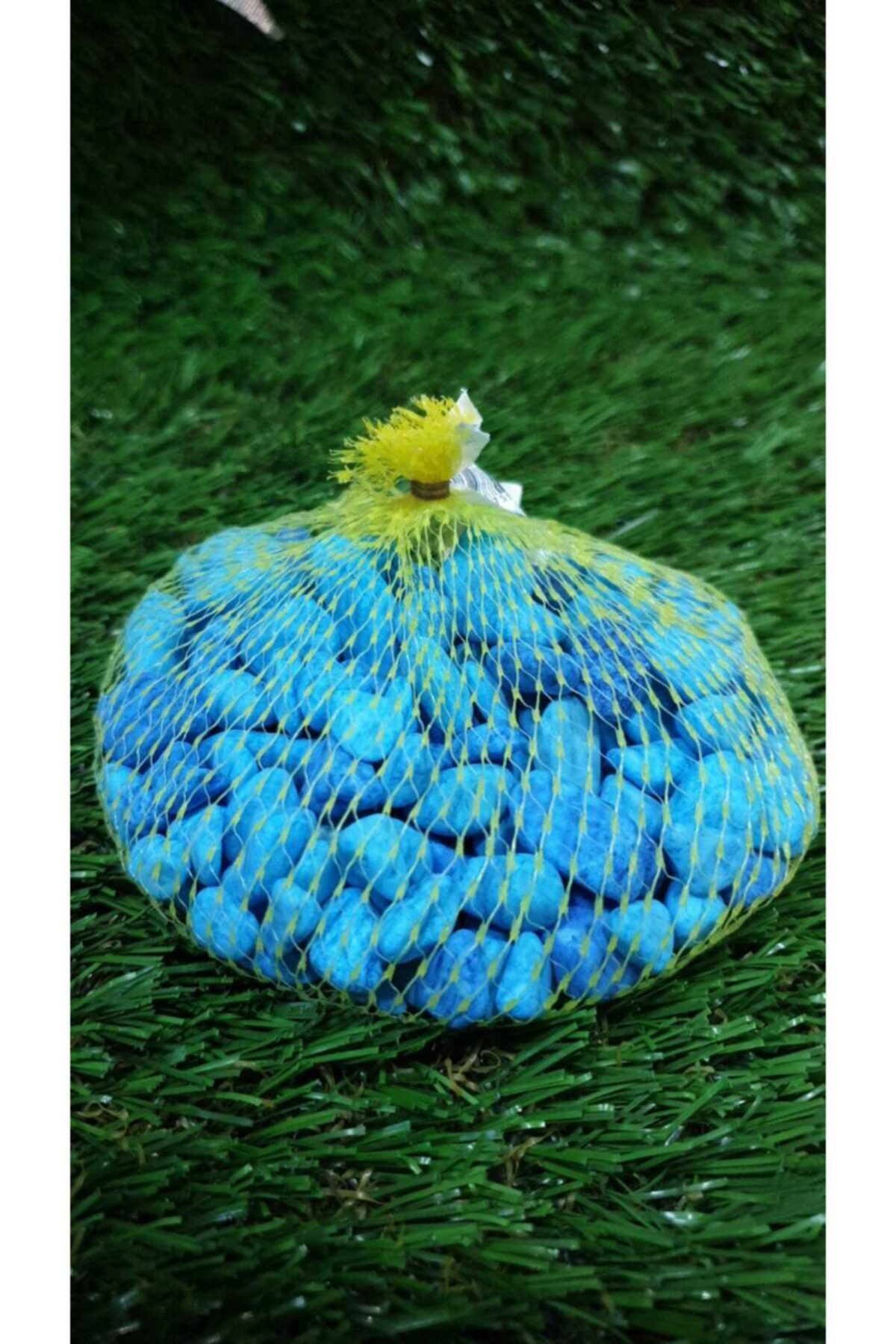 Elif Aksesuar Minik Kese İçerisinde Renkli Vazo Taşı