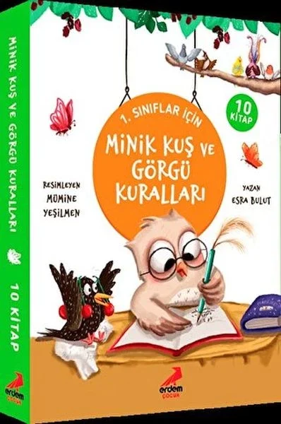 Minik Kuş ve Görgü Kuralları - 10 Kitap Minik Kuş ve Görgü Kuralları - 10 Kitap