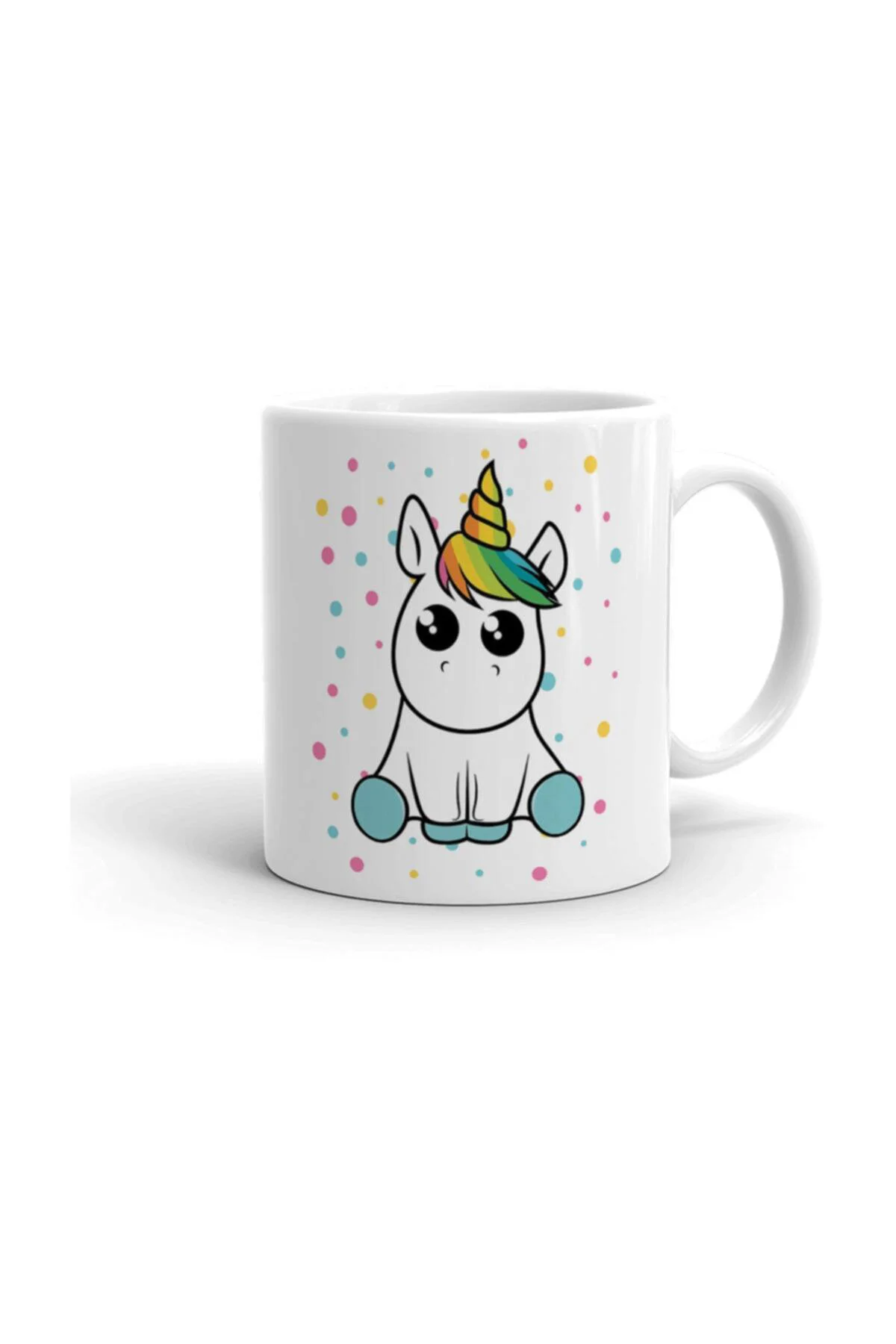 Minik Unicorn Seramik ithal Porselen Seramik Kupa Bardak