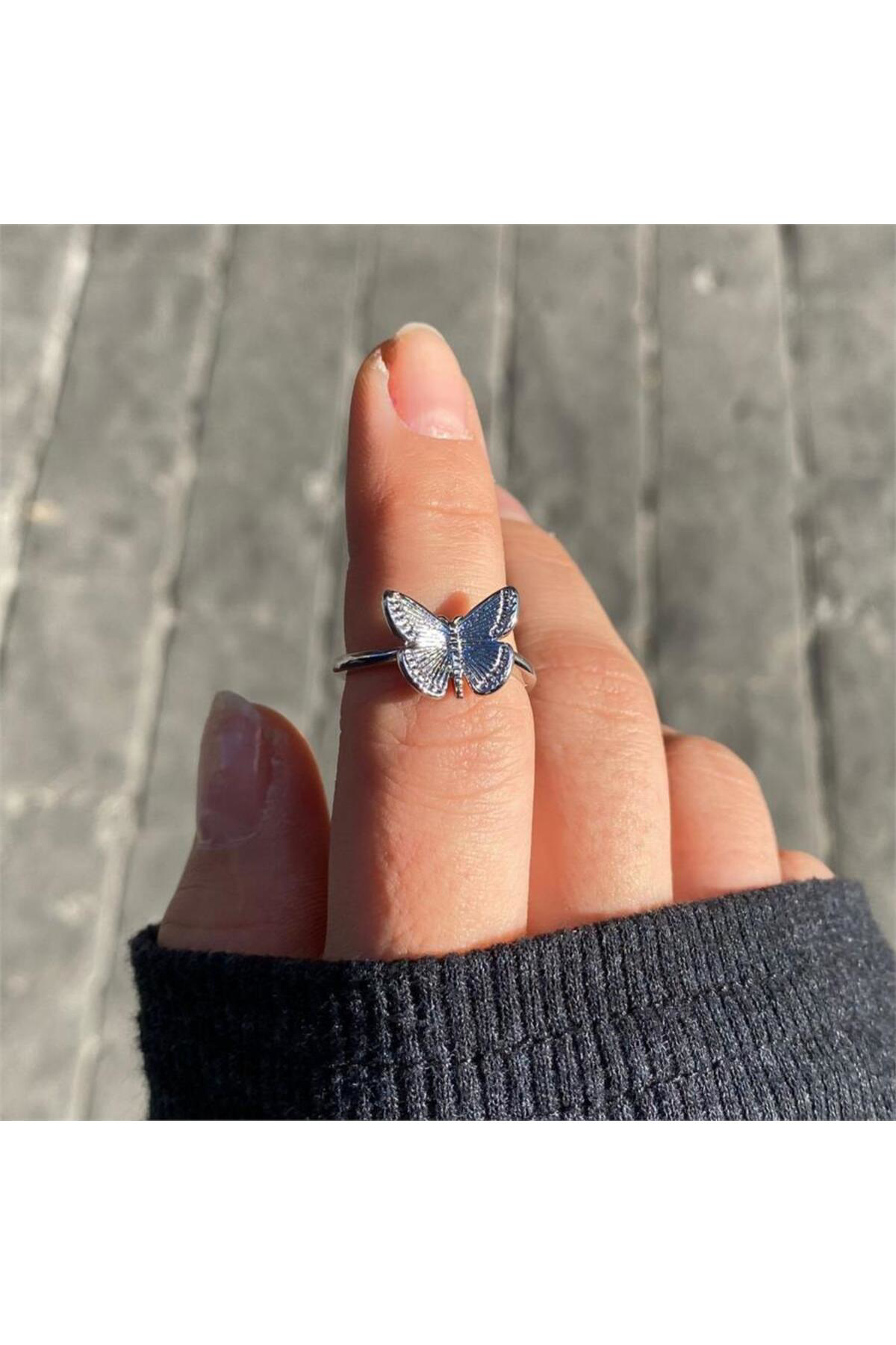 Minimal Butterfly Yüzük