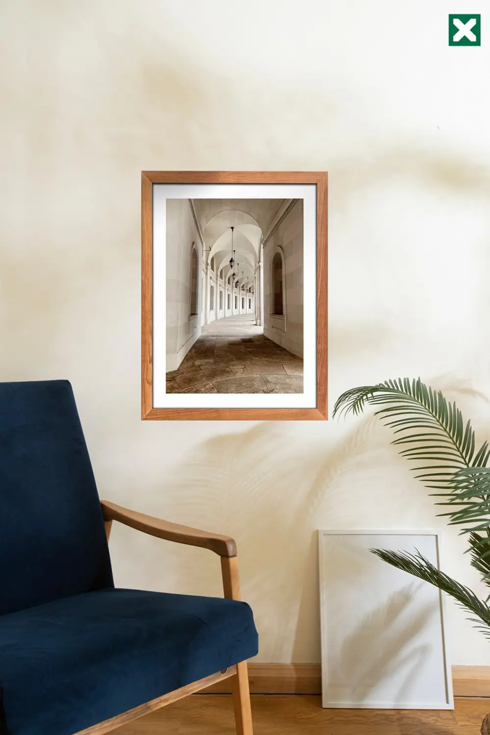 Minimal Style 3'lü Set Çerçeve Görünümlü Modern Mdf Tablo