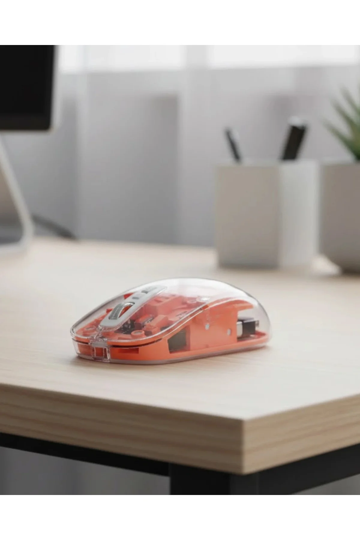 Minimal Tasarımlı Kablosuz Mouse Günlük Ve Ofis Kullanımı