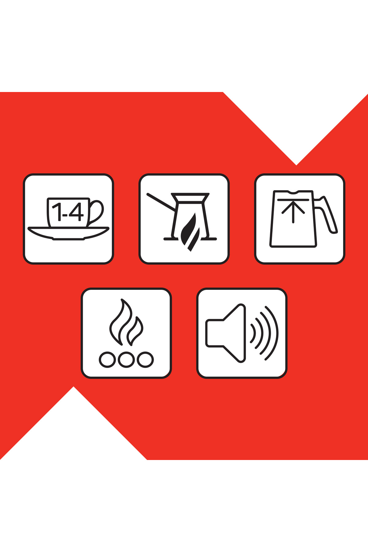 Minio Közde | Türk Kahvesi Makinesi - Siyah | OK0049-0100