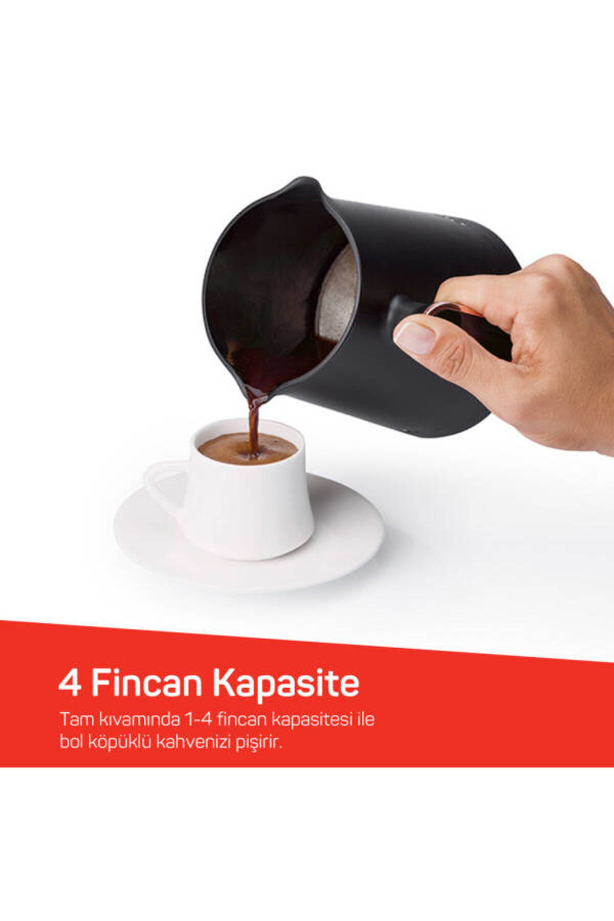 Minio Közde | Türk Kahvesi Makinesi - Siyah | OK0049-0100