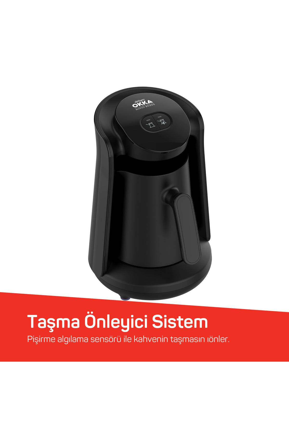 Minio Közde | Türk Kahvesi Makinesi - Siyah | OK0049-0100