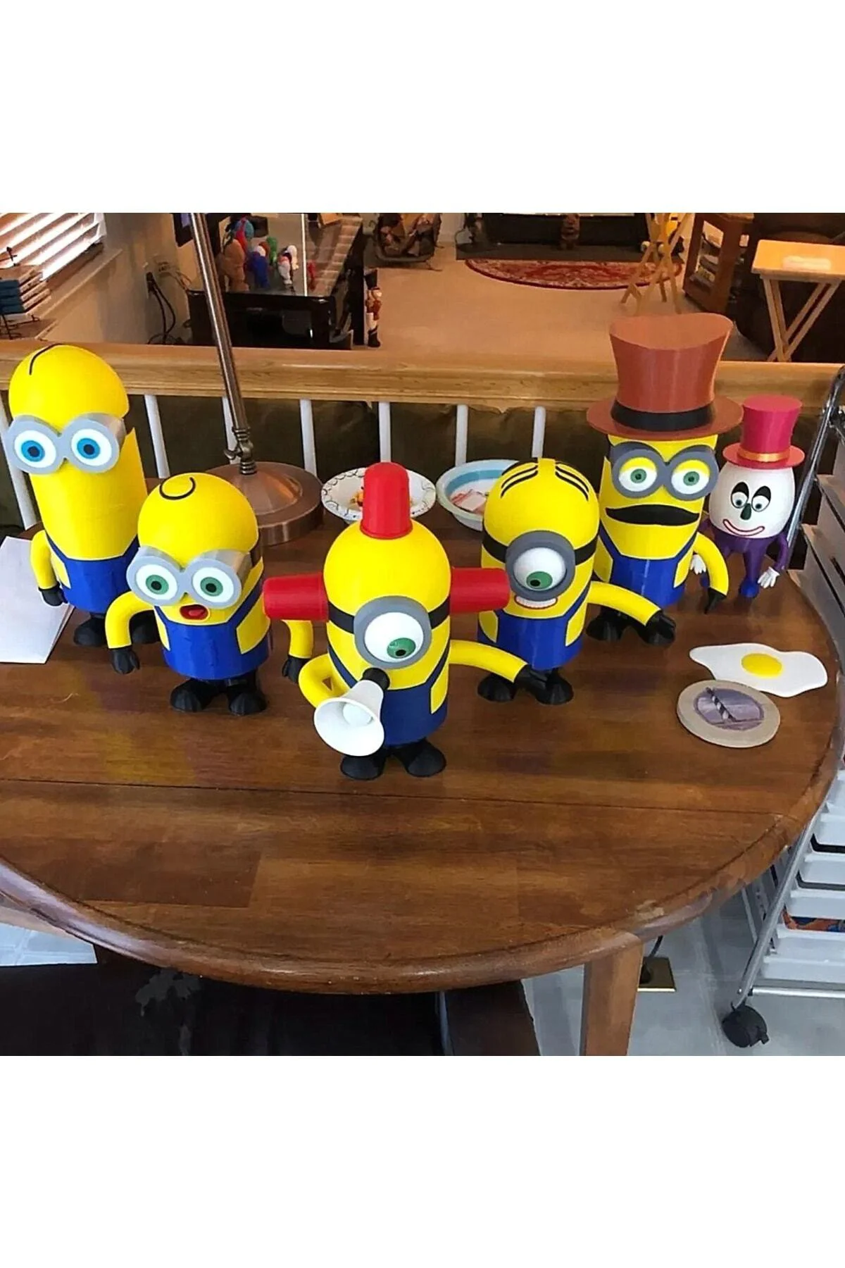 Minion Carl Bee Doo Oyuncak Figür 15 Cm (büyük Boy)