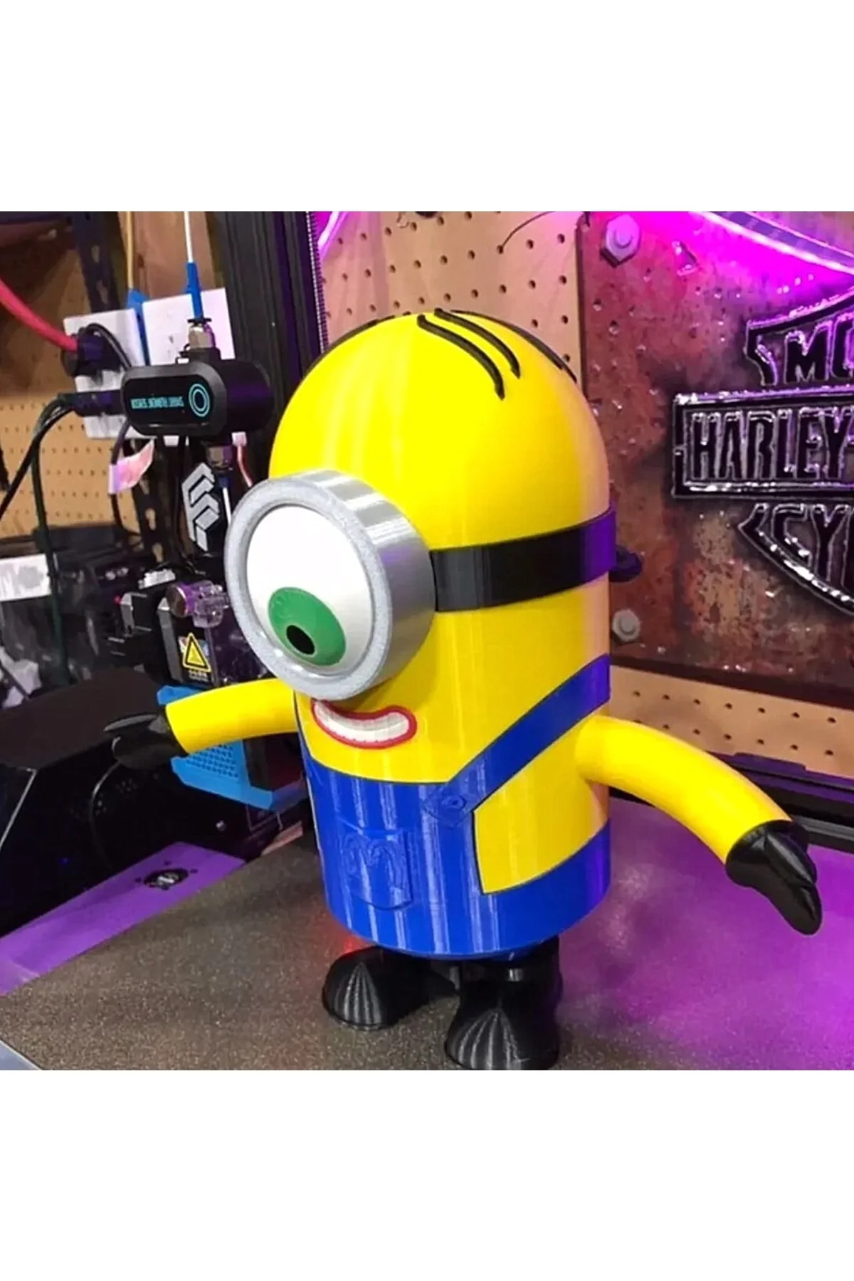 Minion Stuart Oyuncak Biblo 15 Cm (büyük Boy)