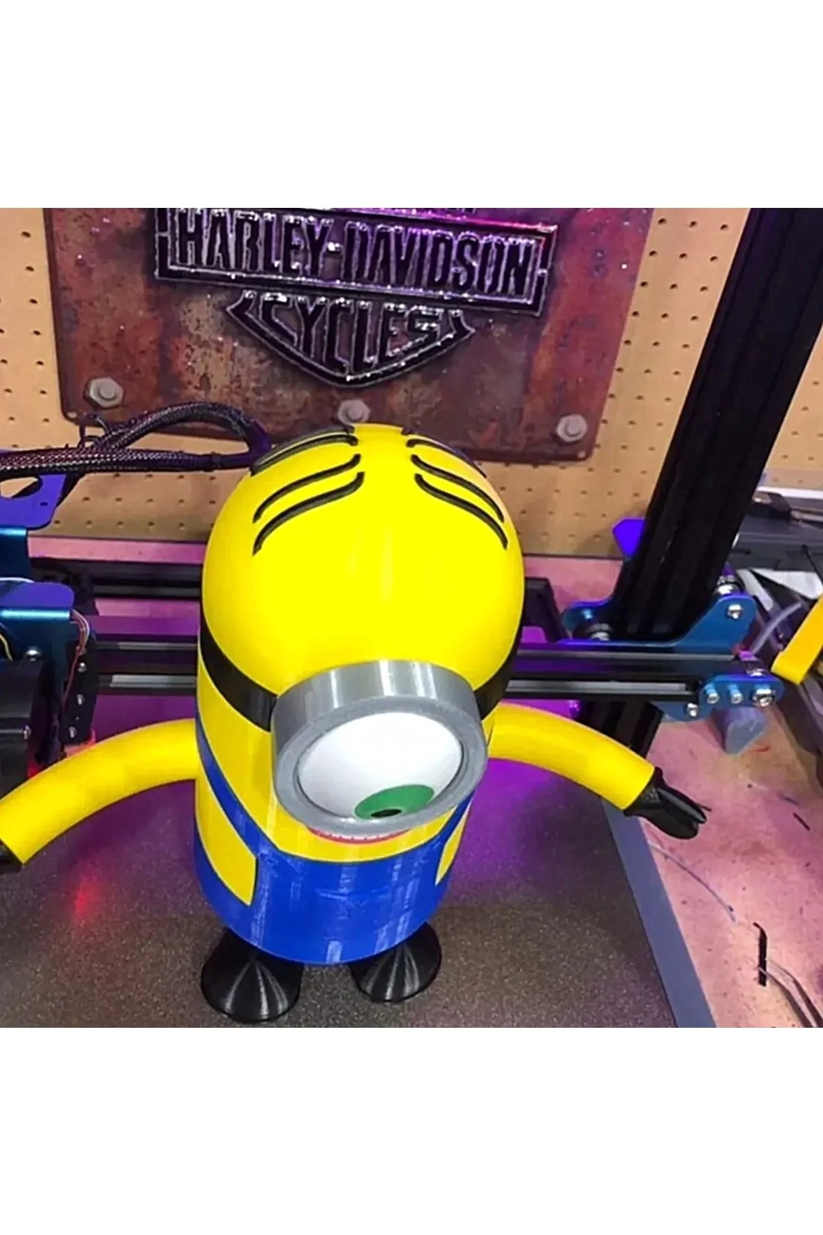 Minion Stuart Oyuncak Biblo 15 Cm (büyük Boy)
