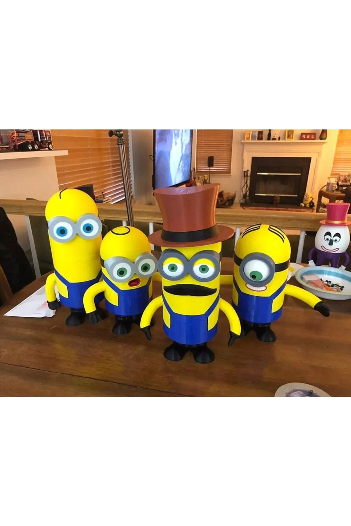 Minion Tim Oyuncak Biblo 15 Cm (büyük Boy)