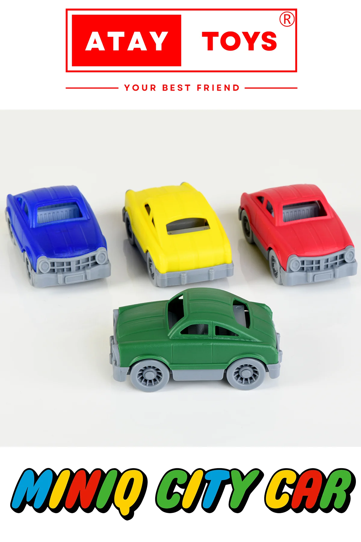 MINIQ CITY CAR AUTO CLASSIC 12 ADET OYUNCAK ARABA