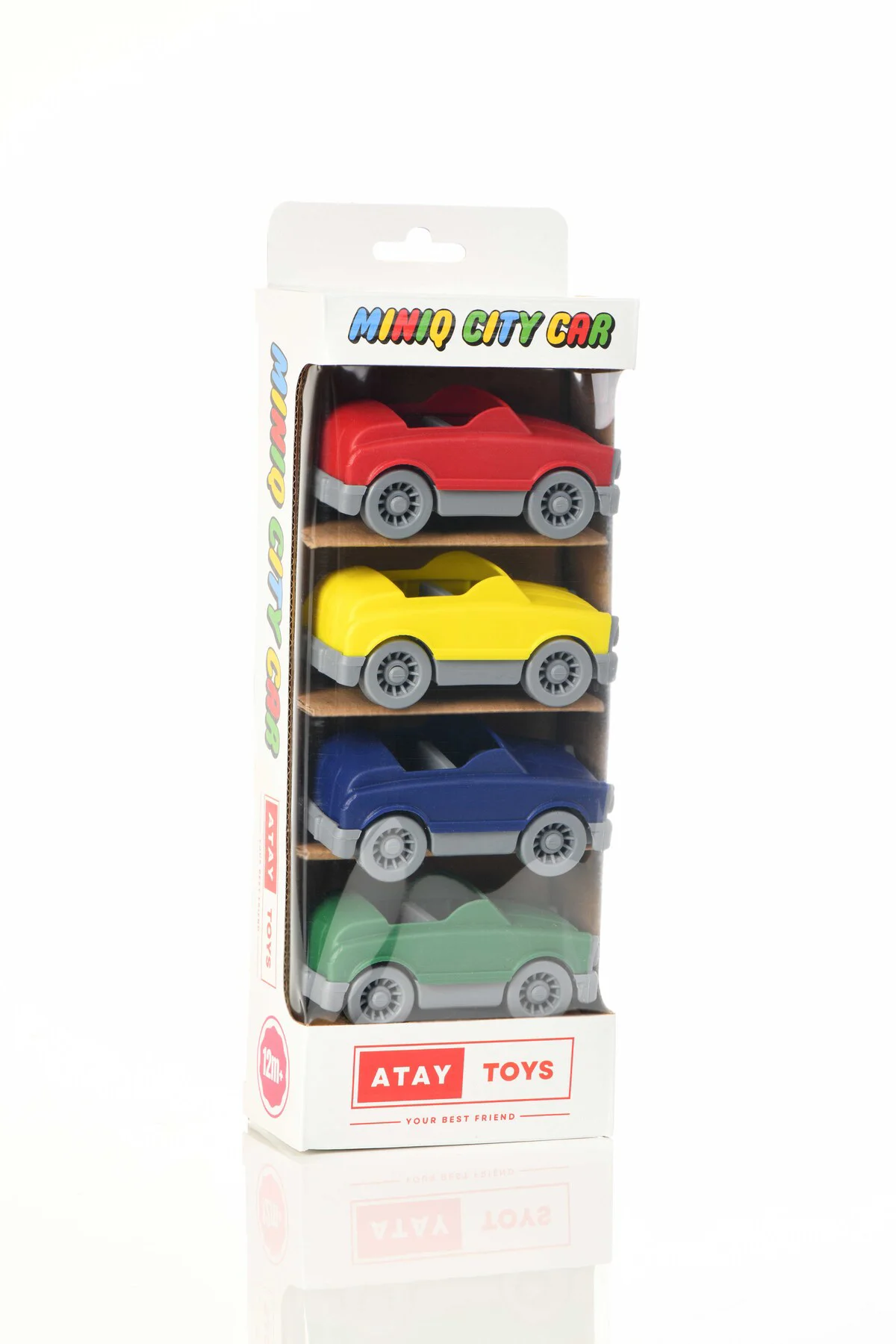 MINIQ CITY CAR CABRIO CLASSIC 4’LÜ SET OYUNCAK ARABA