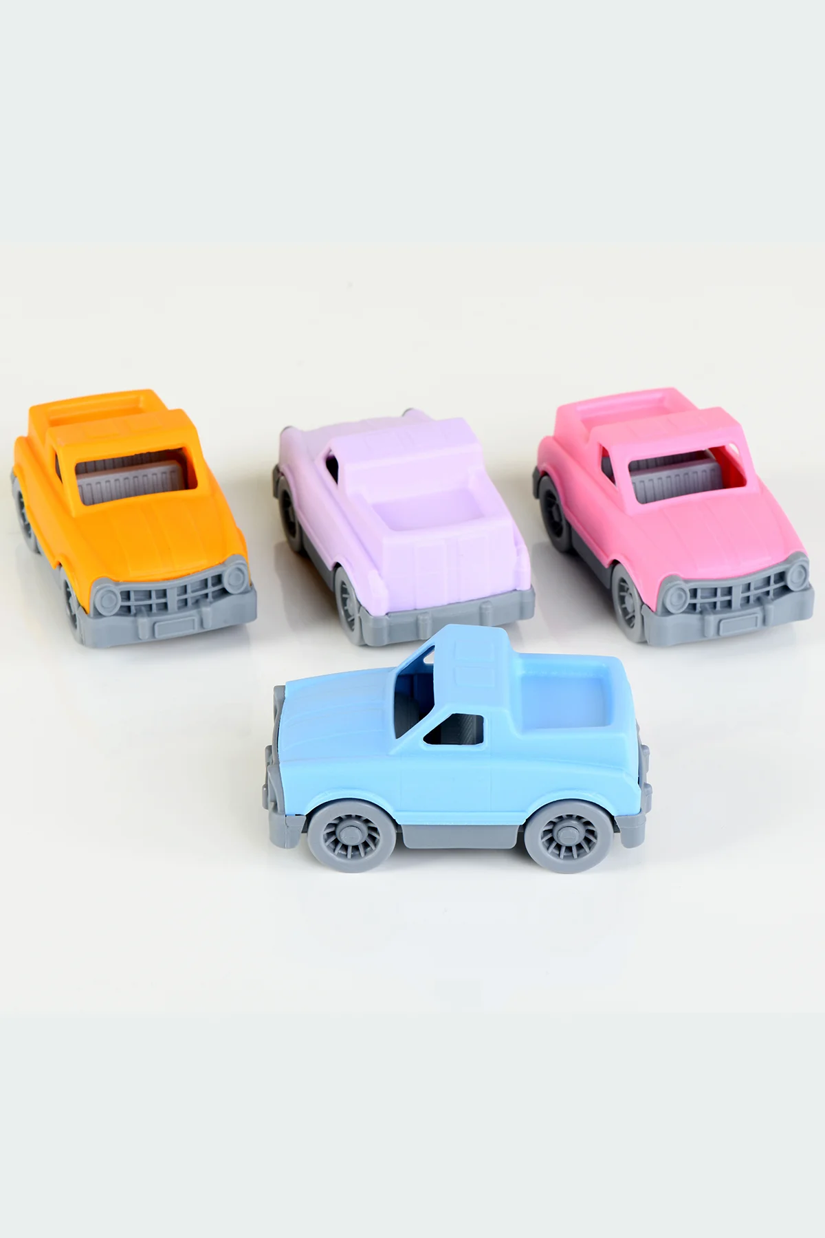 MINIQ CITY CAR PICKUP PASTEL 4’LÜ SET OYUNCAK ARABA