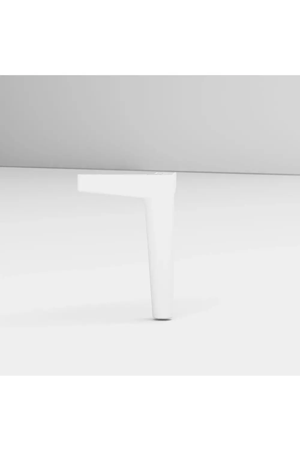 MİNNA 15 CM SEHPA,TV ÜNİTESİ MOBİLYA AYAĞI ( 4 ADET) BEYAZ