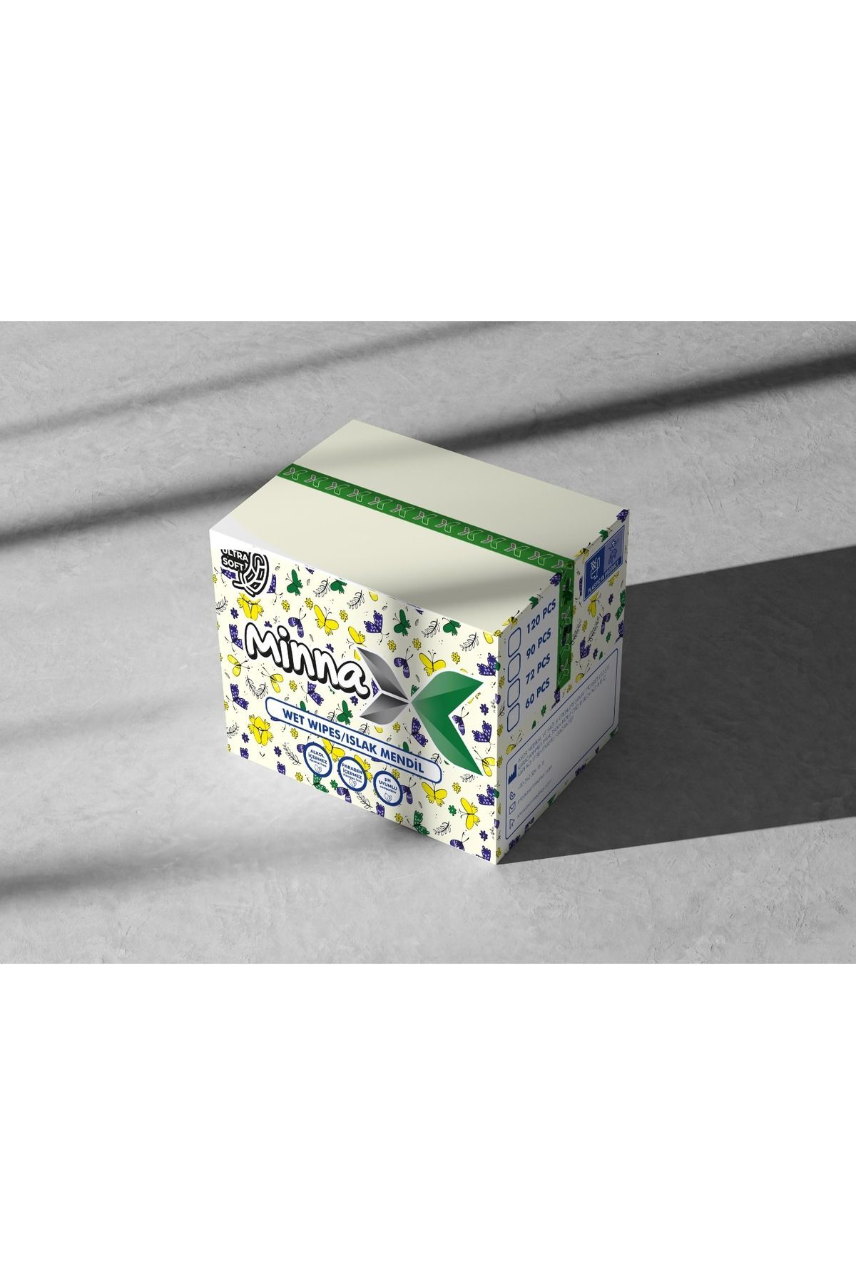 Arex Minnax İslak Mendil 90Li 12 Paket (12X90 1080 Yaprak)