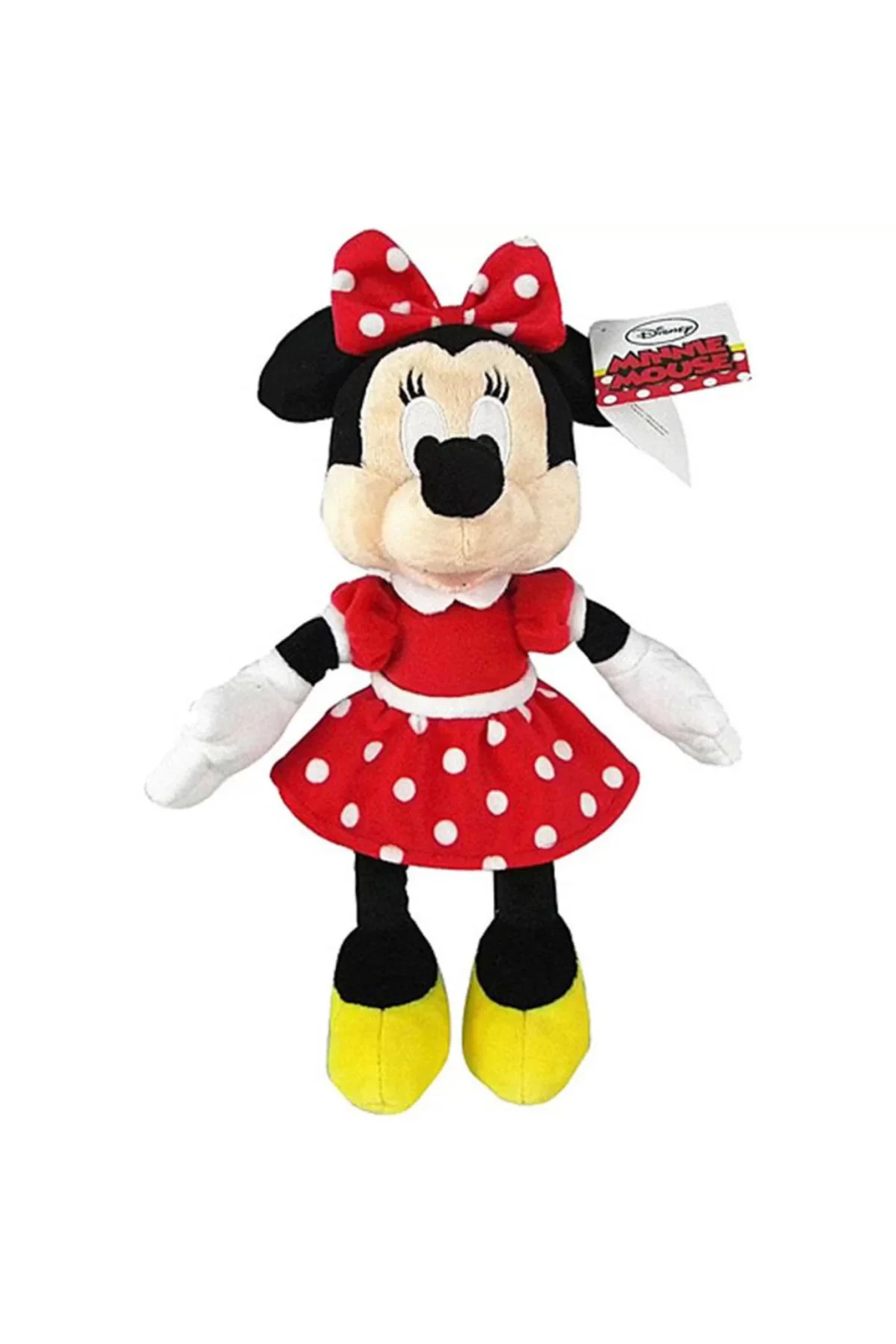 Minnie Kırmızı Elbiseli Peluş 25 cm