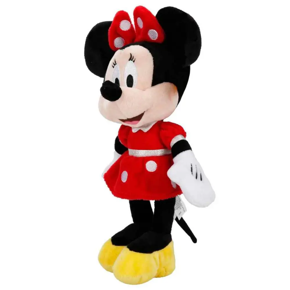 Minnie Kırmızı Elbiseli Peluş 25 cm SUN-03414