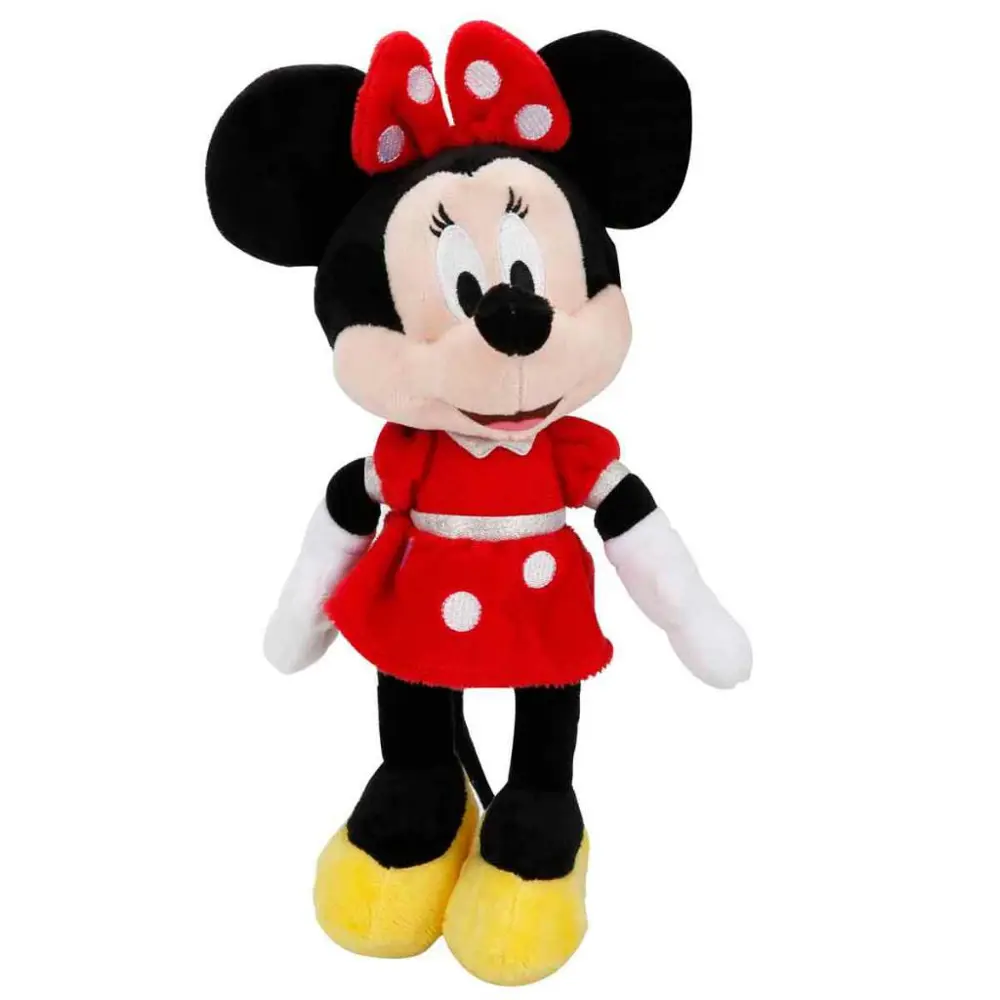 Minnie Kırmızı Elbiseli Peluş 25 cm SUN-03414