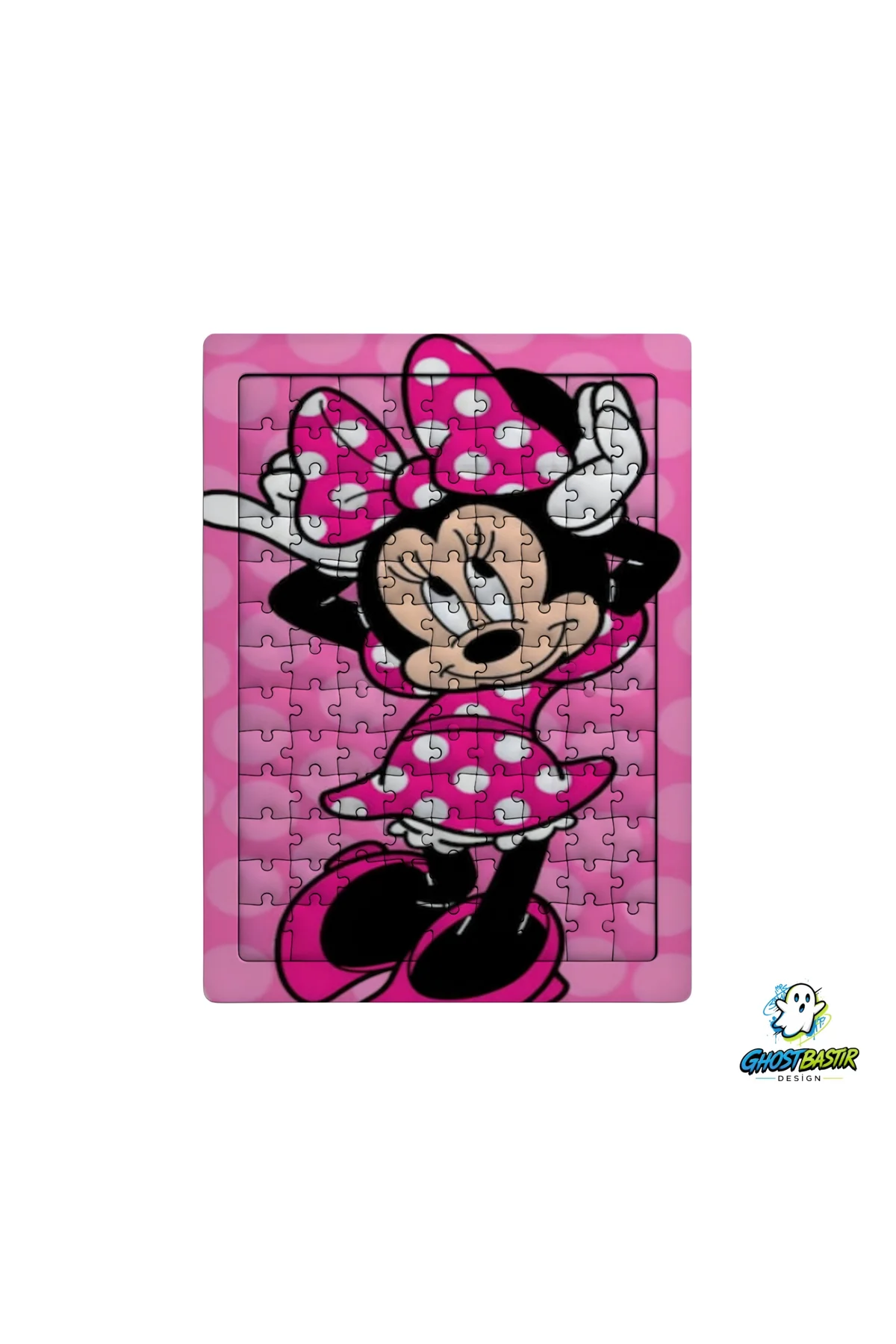 Minnie Mouse 99 Parça Ayaklı Puzzle – Dekoratif Çocuk Yapbozu 0236