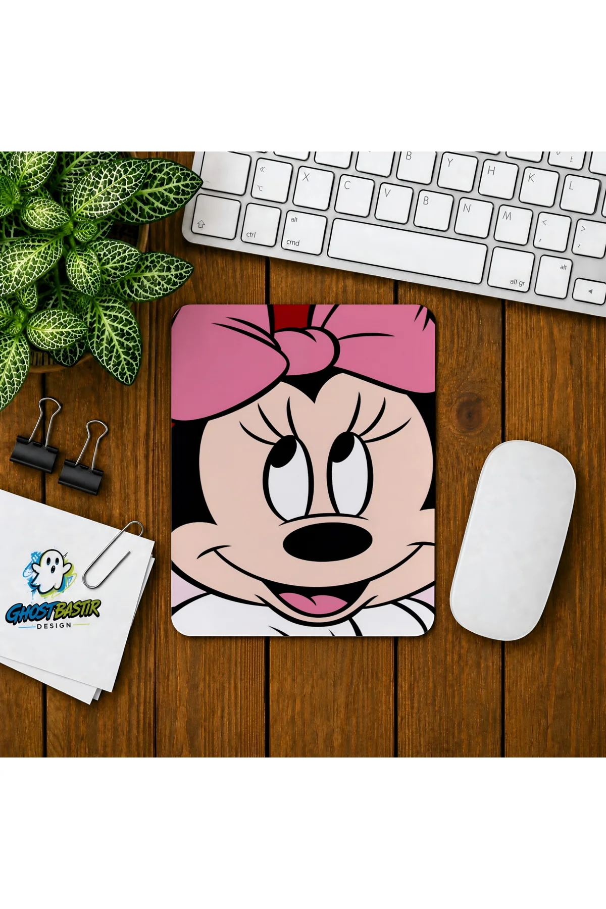 Minnie Mouse Baskılı Oyuncu Mousepad 0207