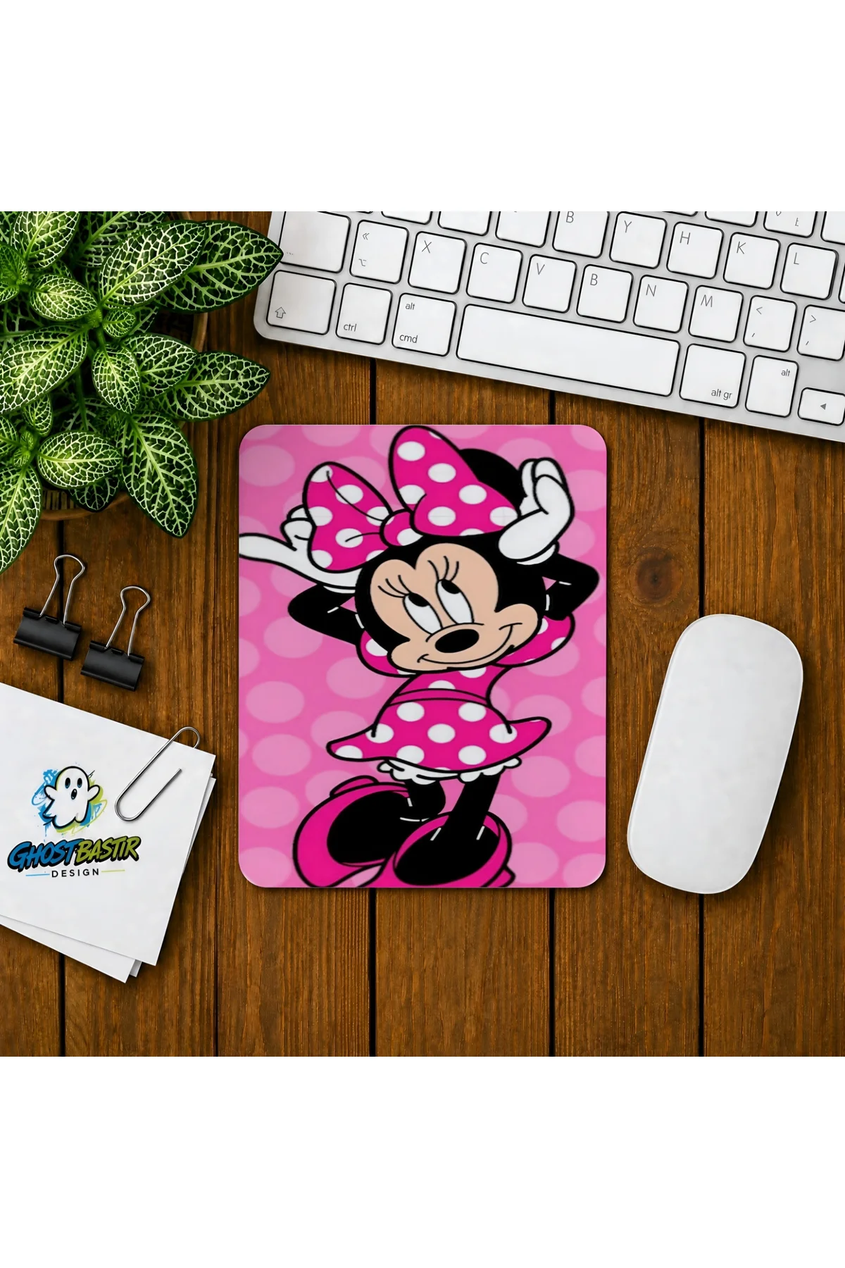 Minnie Mouse Baskılı Oyuncu Mousepad 0206