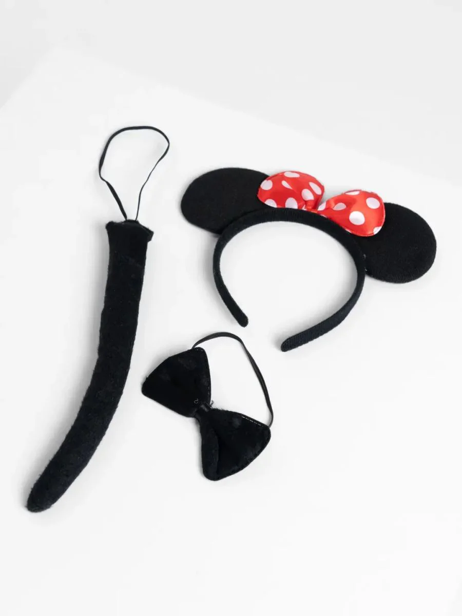 Minnie Mouse Kostüm Seti - Taç Kuyruk Papyon Gösteri Seti Fiyatı, Yorumları ve Özellikleri