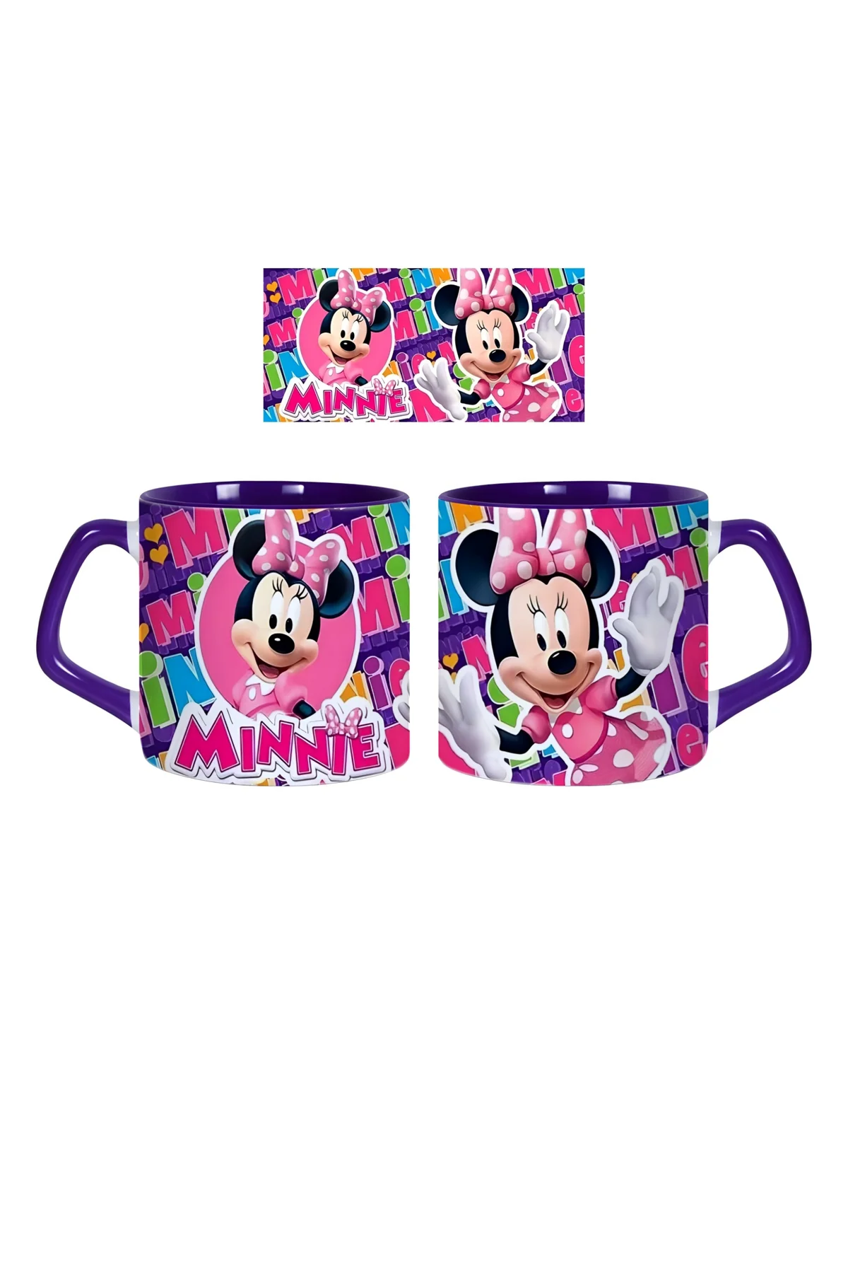 Minnie Mouse Kupa Bardak | Tek Adet 0328