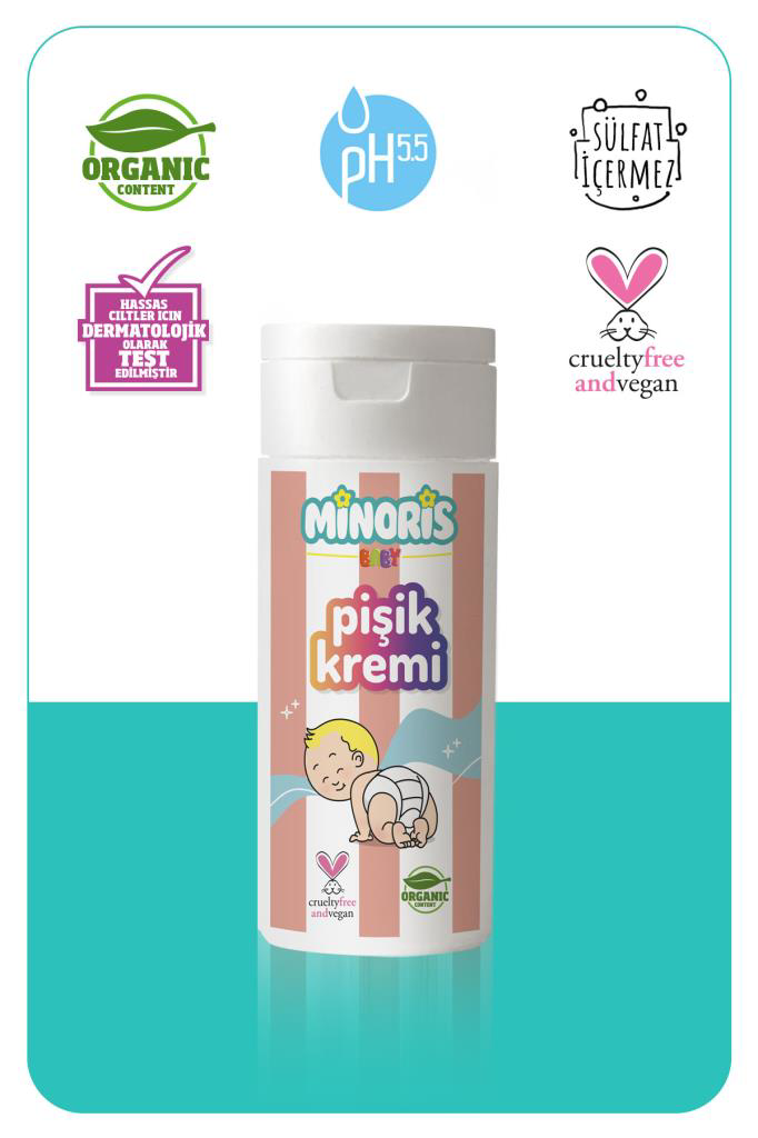 Minoris Baby Pişik Kremi 55 Gr Minoris Baby Pişik Kremi 55 Gr