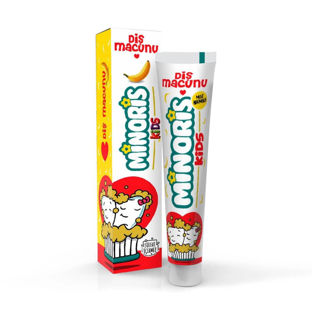 Minoris Kids Organik Diş Macunu 75 ml