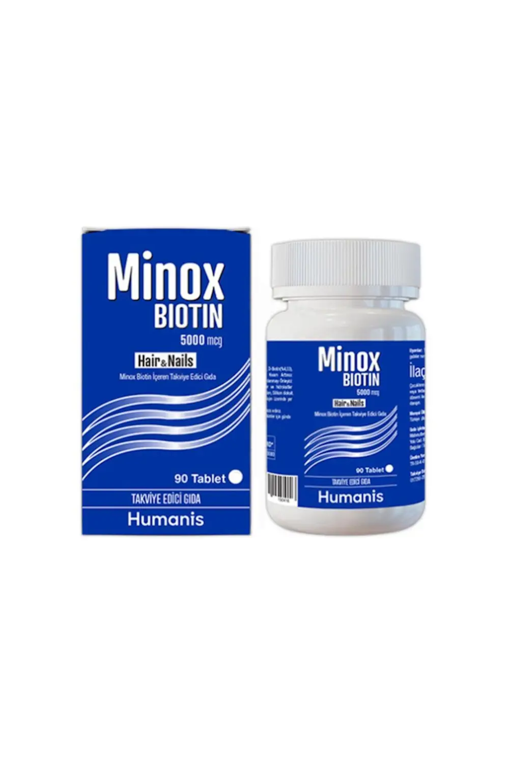 Minox Biotin 5000mcg 90 Tablet