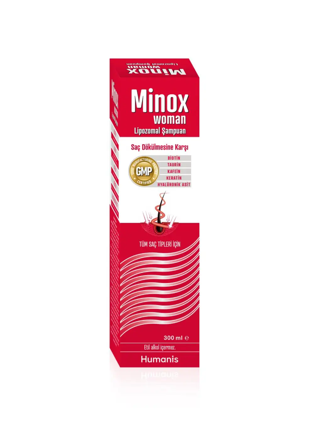 Minox Women Lipozomal Şampuan 300 Ml
