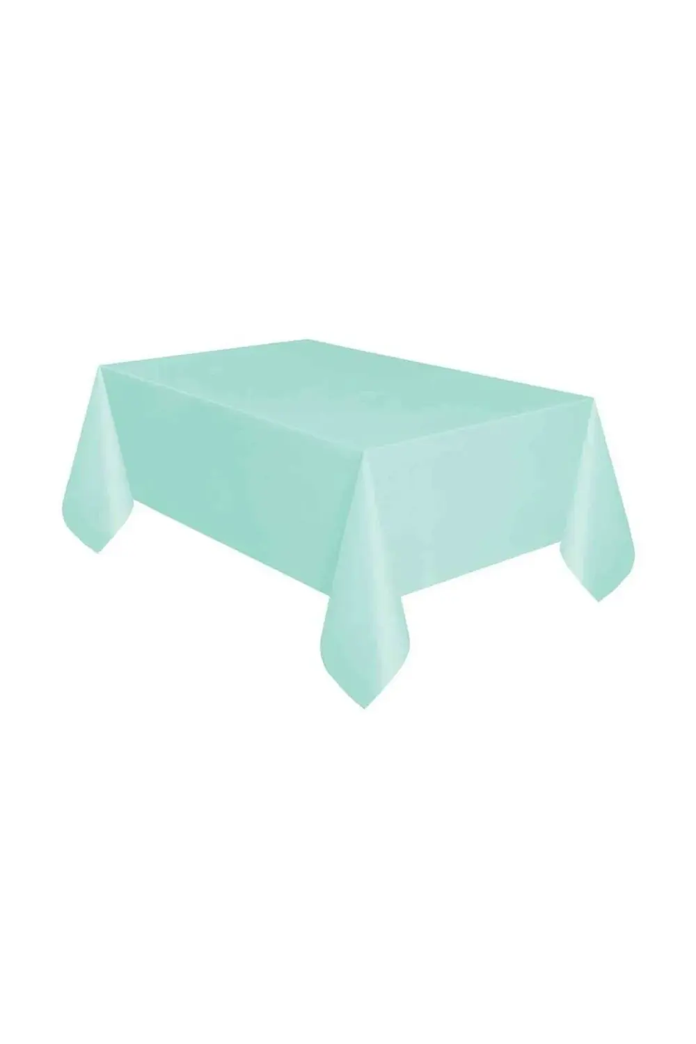 Mint Yeşili Plastik Masa Örtüsü 137x270 cm