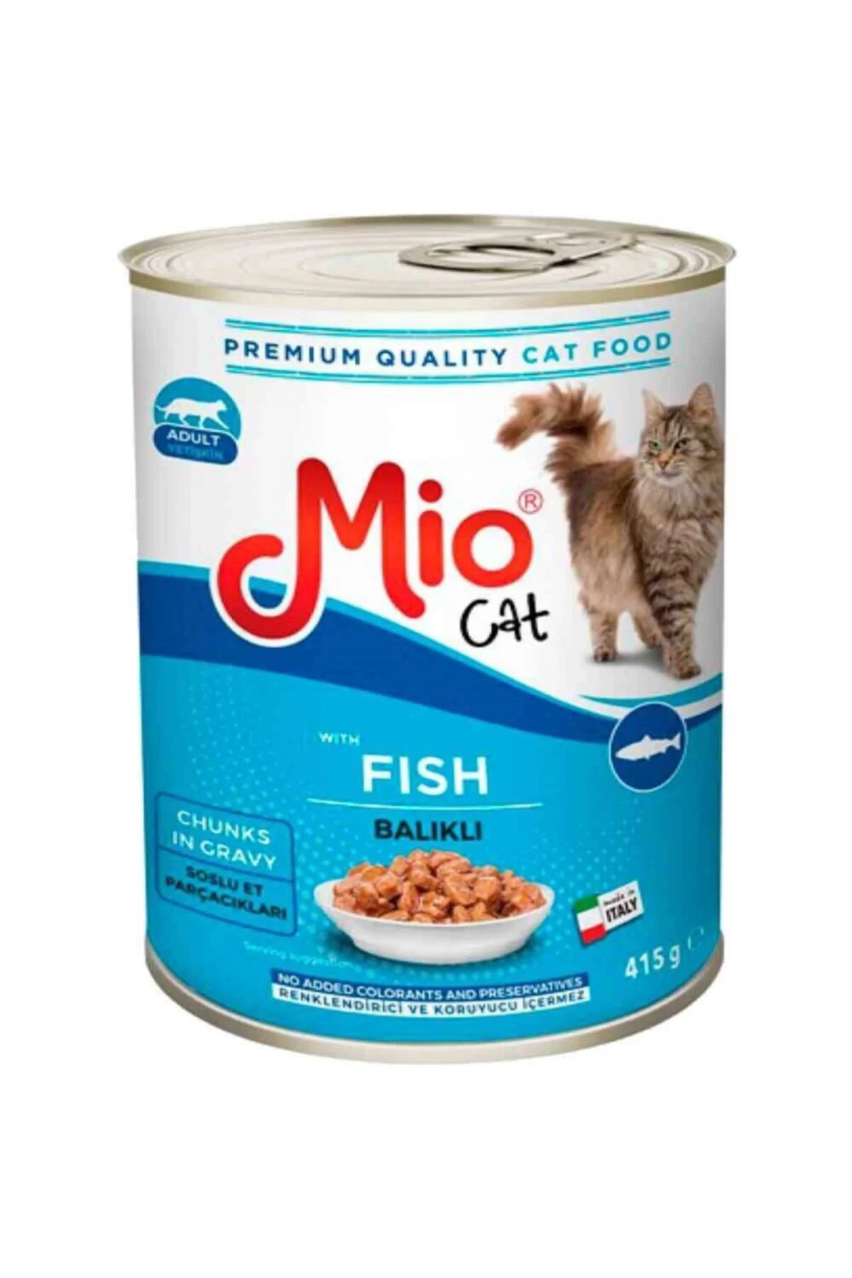 Mio Balıklı Kedi Konservesi 6 Adet/415 gr